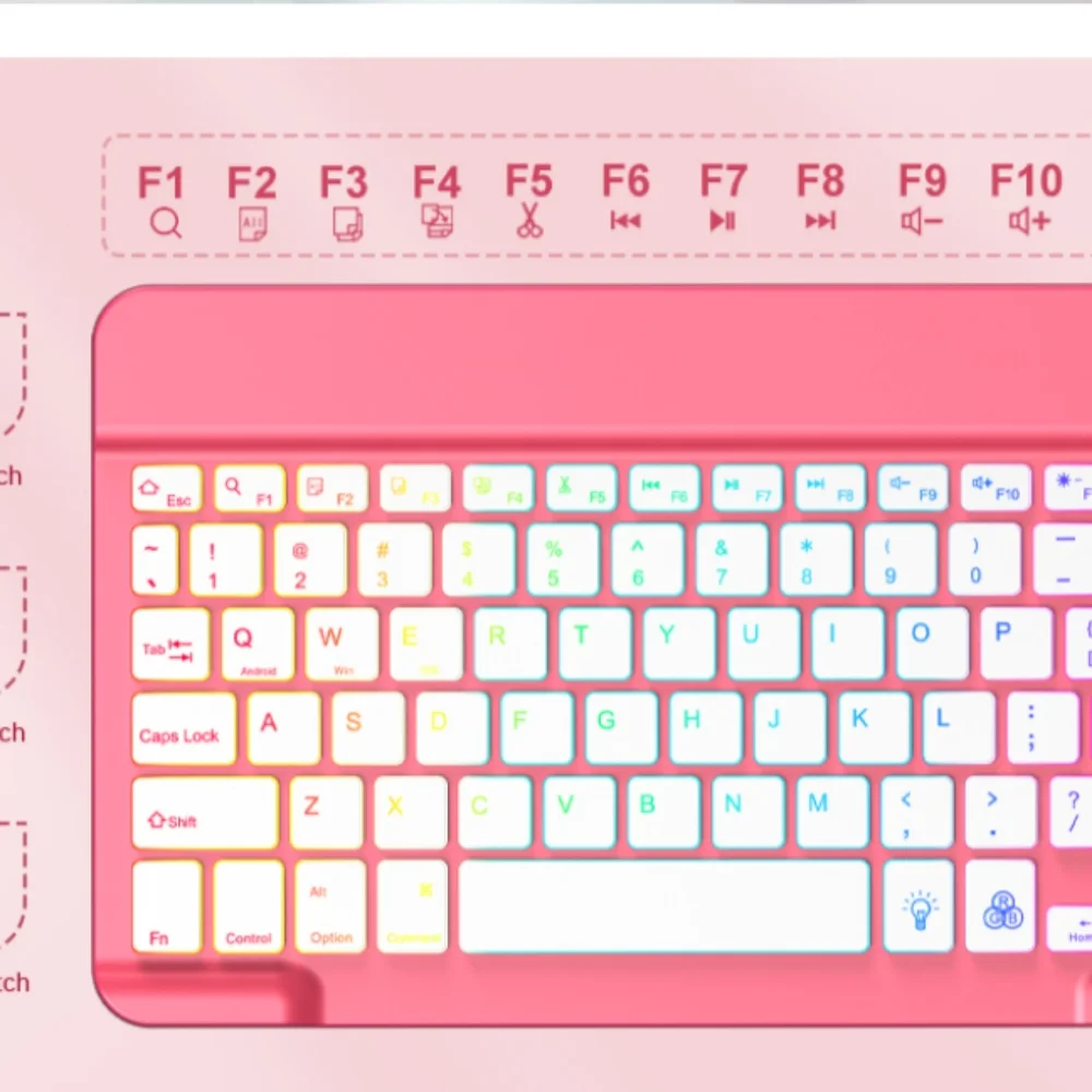 iPAD 11/10th Generation Case w/ Keyboard